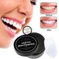 Charcoal Teeth Whitening Powder. 