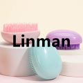 Mini Egg Round Shape Hairbrush Small Scalp Massage Comb Soft Portable Hair Brush Wet Dry Detangling Hairdressing Comb for Travel. 