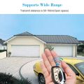 NEW 433MHz Smart Copy Duplicator Remote Control 4 Button Electric Garage Door Gate Remote Cloning Key Fob Command Hand Transmitter. 
