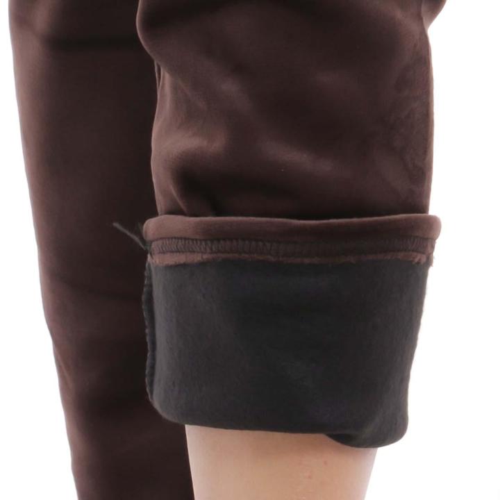 Dark%20Brown%20Velvet%20Pants%20for%20Women%20Comfortable%20Casual%20Wide%20Leg%20Trousers%20Full%20Length%20-%20Image%207