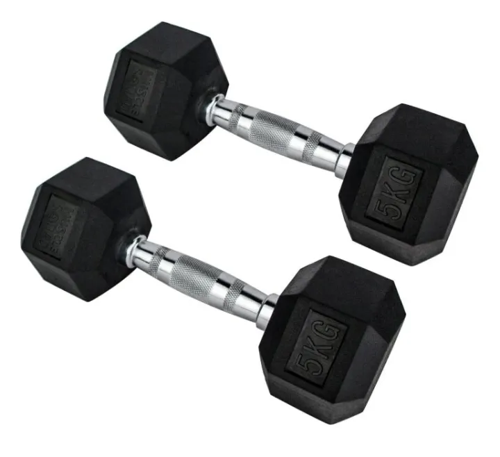 Fitness%20Dumbbell%20Pair%202%20X%205Kg%20Rubber%20Hex%20Dumbbells%20Dumbell%20Pair%20-%20Image%202
