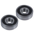 6200RS Shielded single row deep groove ball bearing 10mm x 30mm x 9mm 2 pieces. 