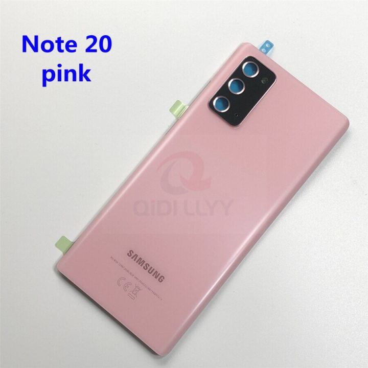 Original Back Glass Replacement For Samsung Galaxy Note 20 Ultra Note 20 Battery Cover Rear Door Housing Case waterproof