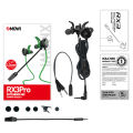 Plextone xMowi RX3 Pro In-Ear Dual Microphone Super Bass  Detachable HD Long-Microphone Gaming Earphone. 