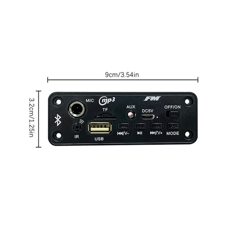 10W%206W%20Bluetooth%20Amplifier%20MP3%20Decoder%20Board%20Microphone%20Car%20Mp3%20Player%20Recharge%20FM%20Radio%20Module%20Microphone%20TF%20USB%20amplificador%20MAOQIAN%20-%20Image%202