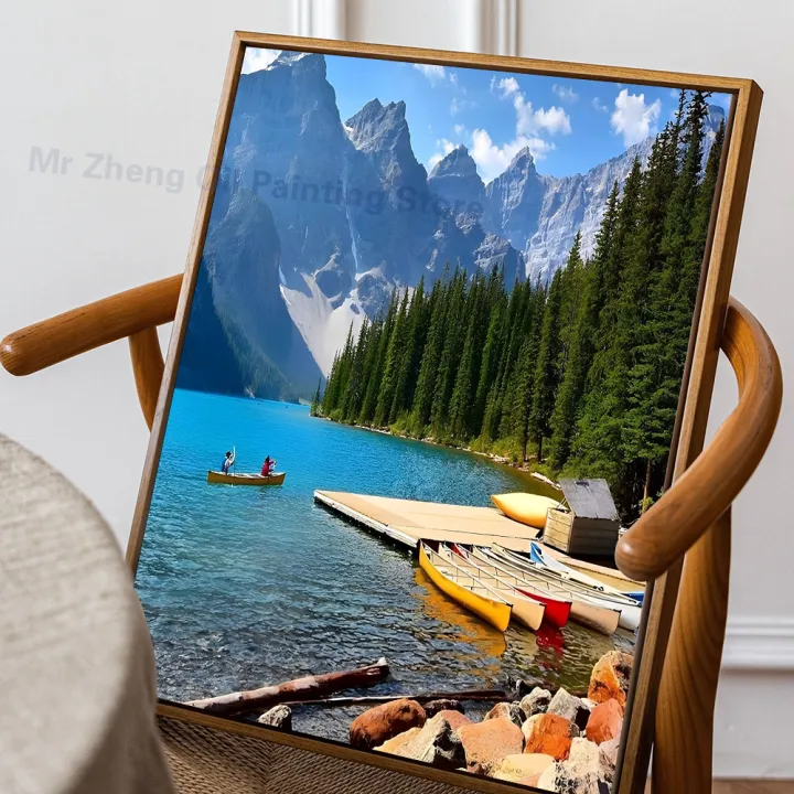 1PC%20Mountain%20Sea%20Landscape%20Art%20Canvas%20Poster%20Self-adhesive%20Art%20Waterproof%20Paper%20Sticker%20Coffee%20House%20Bar%20Room%20Wall%20Decor%20-%20Image%202