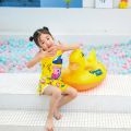 Rubber Duck Pool Float for Kids - Inflatable Swimming Pool Floats Boat Seats Beach Toy for Baby. 