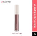 Farmasi Matte Liquid Lipstick 13 Cool Girl- 4ml. 