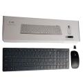 Allay Production Wireless Keyboard & Mouse Combo - White / Black. 