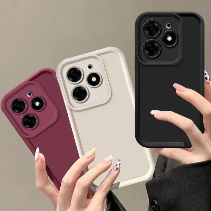 HOT%20TPU%20Liquid%20Silicone%20Protect%20Phone%20Case%20For%20Tecno%20Spark%2030C%2020C/Pro%20G%202025/24%20GO1%20Pova6%20NEO%20Camon%2030/20%20Pro%204G%205G%20Soft%20Back%20Cover%20-%20Image%202