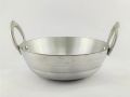 Aluminium Plain Kadai - 8 "- Ideal For Cooking Curry/ Frying /Boiling Milk Etc... 