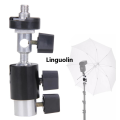Linguolin Luxury 2025 NEW Photo Studio Parts Swivel Light Stand Flash Shoe Umbrella Bracket Holder. 