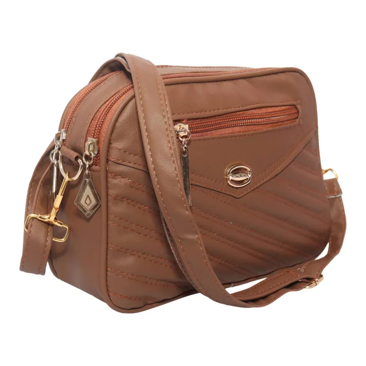 Brown%20Color%20Side%20Zippered%20Design%20Crossbody/Shoulder%20Bag%20For%20Women%20-%20Image%203
