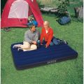 INTEX Dura-Beam® Standard Classic Downy Air Mattress (Pump Included)( 60''x 80'' x 10''). 