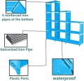 9 Cubes Bookshelf, 4 Tier Shelf Adjustable Diy Bookcases For Kid, Book Shelf Organizing Storage Shelving Cabinet For Bedroom Living Room Office. 
