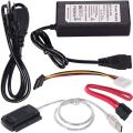 USB 2.0 to SATA/PATA/IDE Adapter Converter Cable for Hard Drive Disk 2.5" 3.5 Hard Drive FE for Hard Drive Disk. 