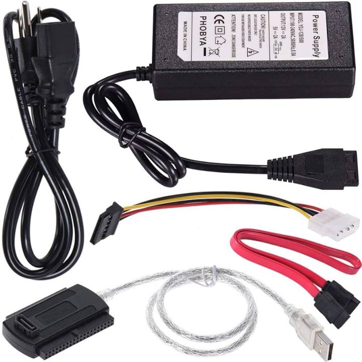 USB%202.0%20to%20SATA/PATA/IDE%20Adapter%20Converter%20Cable%20for%20Hard%20Drive%20Disk%202.5"%203.5%20Hard%20Drive%20FE%20for%20Hard%20Drive%20Disk%20-%20Image%202