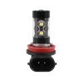 2-Pack High Power 50W Super Bright H11/H8 10-SMD Led Lights Bulbs For Car Fog Light Lamps Replacement, White. 