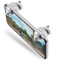 2PCS Metal Game Trigger Cell Phone Controller Fire Button Gamepad L1R1 Aim Key Joystick For PUBG Fortnite. 
