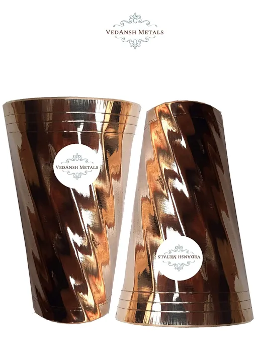 FR%202%20Piece%20of%20Pure%20Brass%20Heavy%20Weight%20Metals%20Brass%20Glass%20450%20M.L.(400g)%20Handcrafted%20Brass%20Glass%20-%20Image%204