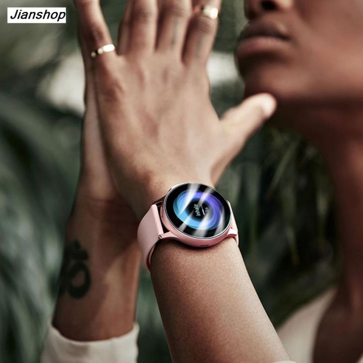 Jianshop%202PCS%20Screen%20Protector%20For%20Samsung%20Galaxy%20watch%20active%202%2044mm%2040mm%20Bargain%20price%203D%20HD%20Ultra-thin%20Full%20Protective%20film%20watchband%20Accessories%2044%20-%20Image%205