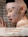 WENYAN Elastic V Shaped Mask Strap Double Press Face Sculpting Mask Double-Chin Reducer Face Slimming Bandage Jawline Face Lift Devices. 