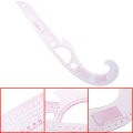 1PC Super Soft Plastic Curve Ruler Drawing Tailor Ruler Yardstick Sewing Tool Qingyue. 