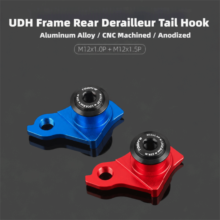 Durable%20Aluminum%20Alloy%20UDH%20Derailleur%20Hanger%20Easy%20To%20Install%20CNC%20Machined%20Bike%20Tail%20Hook%20M12%20X%201.0P%20and%20M12%20X%201.5P%20Lightweight%20Bike%20Derailleur%20Hanger%20Spare%20Part%20for%20Riders%20-%20Image%205