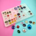 Bakers World Jewelry Casting Molds,Gem Jewelry Silicone Mold for Resin Epoxy DIY Crafting, Earring, Pendant, Studs Jewelry Making. 