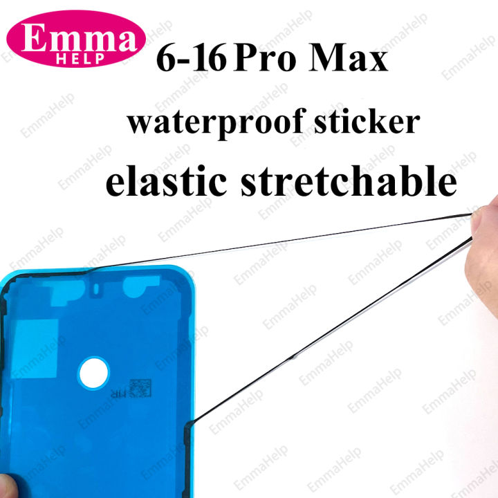 10pcs%20OEM%20Waterproof%20Sticker%20for%20iPhone%2014%2013%2012%2011%2015%20XS%20Pro%20Max%20X%20XR%208%207%20Plus%20Seal%20Adhesive%20Pre-Cut%20LCD%20Screen%20Frame%20Tape%20Glue%20-%20Image%204