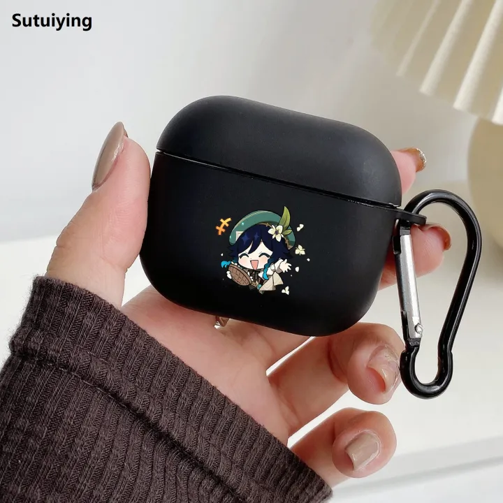 Sutuiying%20Genshin%20Impact%20Anime%20Cartoon%20With%20Hook%20Case%20For%20AirPods%202%203%201%20Cases%20For%20Apple%20AirPods%20Pro%202%20Coque%20Black%20TPU%20Soft%20Earphone%20Cover%20-%20Image%205