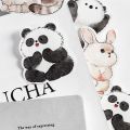 Infeel.Me cute record post-it notes N times sticker cartoon animal panda sea otter handbook message note. 