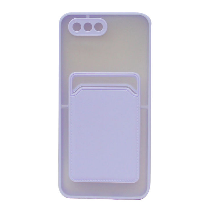 Purple Oppo A3S Back Cover