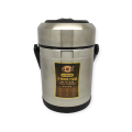 Stainless Steel Thermal Vacuum Lunch Box – 1.6 Litre Capacity With 12-Hour Heat Retention For Fresh And Warm Meals. 