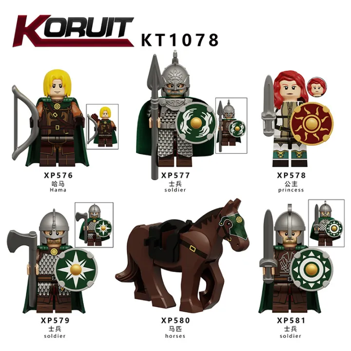 KT1078 FOLY355 The Lord of the Rings Building Blocks Toy figure toy ...