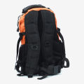 Winner Outdoor Orange Hiking Black Backpack. 