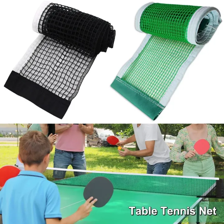Durable Retractable Table Tennis Net Portable Polyester Table Tennis ...