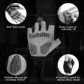 Wenefang 1Pair Kids Sport Gloves, Kids Half Finger Gloves, Kids Boys Girls Cycling Gloves for Biking Camping Fishing Outdoor Sports. 