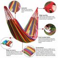 Portable Canvas Hammock With Carry Bag - Single. 