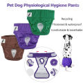 【Jin Fan Jin Store】Pet Dog Physiological Hygiene Pants Thickened Waterproof Dog Diaper Comfortable Leak-proof Washable Reusable Pet Urinal Pads. 