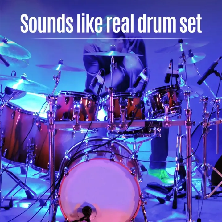 Electric%20Drum%20Set,%209%20Pads%20Silicon%20Foldable%20Electronic%20Drum%20with%20Headphone%20Jack,Build%20in%20Speaker%20,Foot%20Pedals,Drum%20Sticks%20-%20Image%208