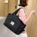 Women Travel Bag Waterproof Weekender Bags -Luggage Handbag-Black. 