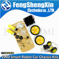 Smart Car Kit 2WD Smart Robot Car Chassis Kits with Speed Encoder and Battery Box for arduino Diy Kit. 