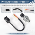 Pressure Transducer Sensor 5V 0-1.2Mpa Oil Fuel For Gas Water Air. 