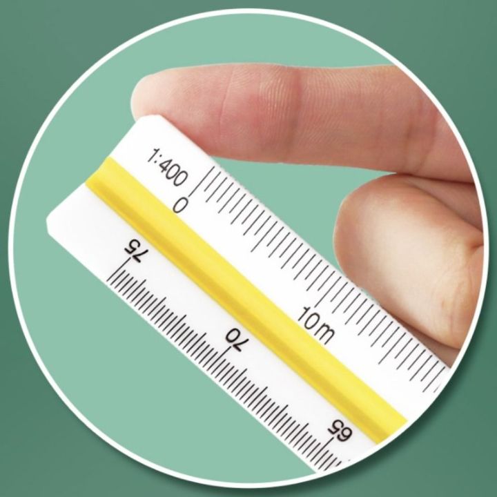 Triangular Scale Ruler Technical Drawing Multifunction 30cm Triangular Scale Ruler Technical Drawing Drawing ...