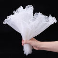 Flower Wrapping Paper Pearl Wave Yarn Flower Packaging Lace Mesh Florist Handmade Bouquet Gift Packaging Supply Decor. 