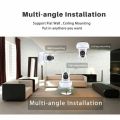 Wifi Smart Net Camera - V380 Phone APP - 720P - Mini IP Camera - Wireless P2P - Security Camera Night Vision - IR Robot Baby Monitor puppy With box. 