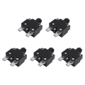 fasdaga 5X 125/250VAC 50/60Hz 10A 2 Pin Terminals -101E AC DC Toggle Switch. 