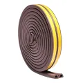 Self Adhesive Silicone Soundproofing  Noise Blocker Door Window Weather-strip18 ft. Roll. 