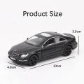 Cizzy 1/36 Mercedes Benz CLS AMG Model Car Toys Diecast Alloy Vehicle Metal Body Rubber Tire Doors Opened Pull Back Toy Gifts for Kids. 